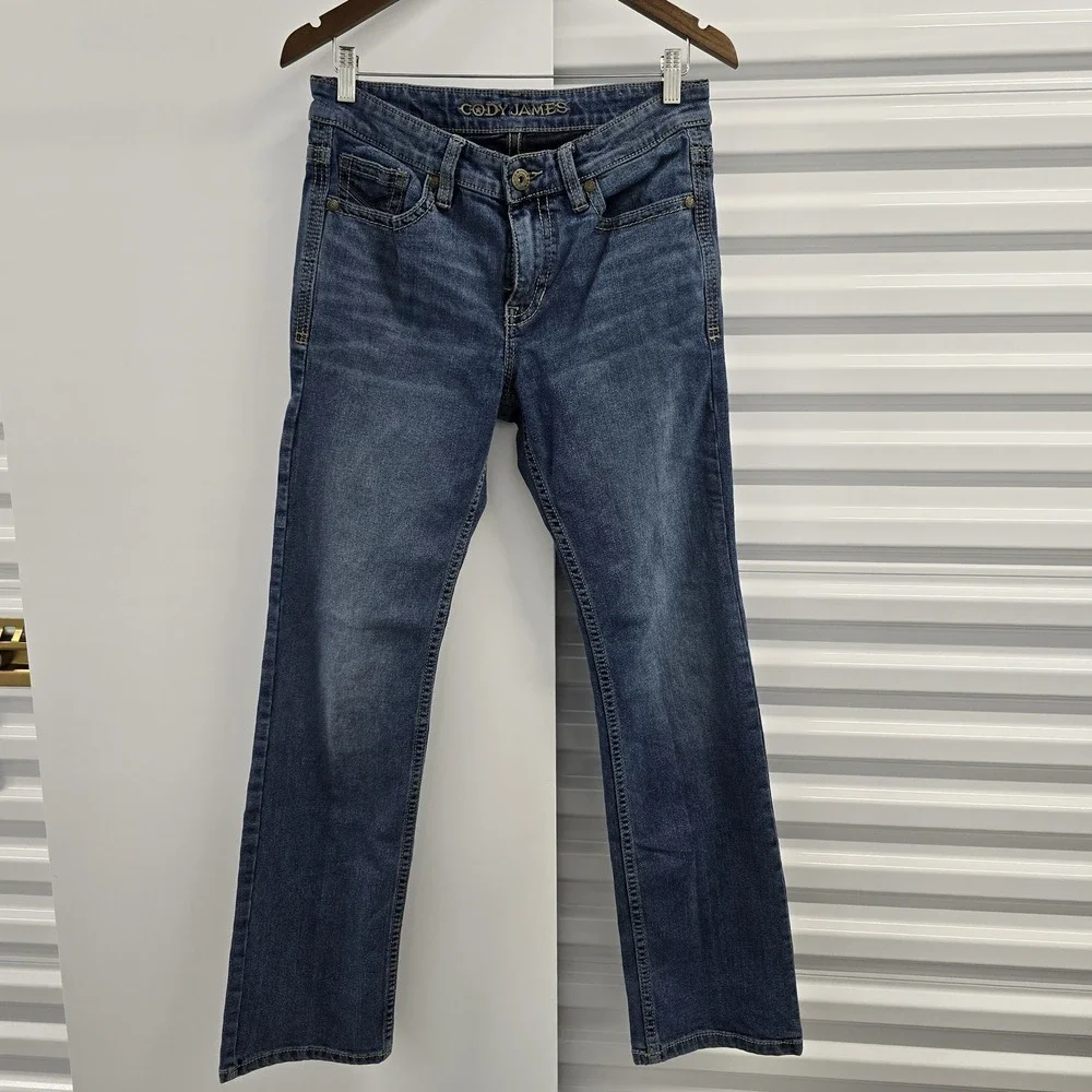 Cody James Bootcut Jeans Mens 30x30 Medium Wash Stretch Western Denim